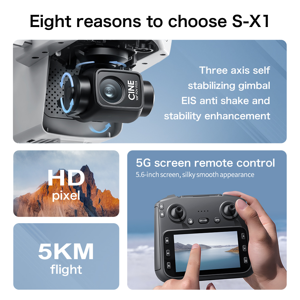 Offerta Speciale S-X1 MAX Dron - Drone Multispectral recensione e prezzo